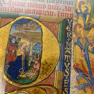 A page from an illuminated book of hours, probably France, 15th C. — 照片 7