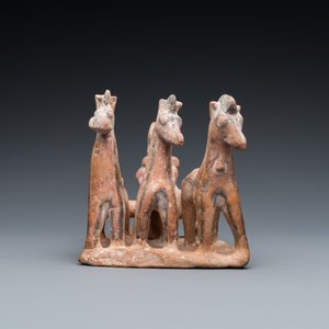 A painted terracotta horse carriage group, Cyprus, ca. 8th C. B.C. — 照片 4