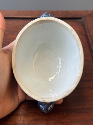 A pair Chinese blue and white sauce boats and a pair of tureens and covers, Qianlong — 照片 18