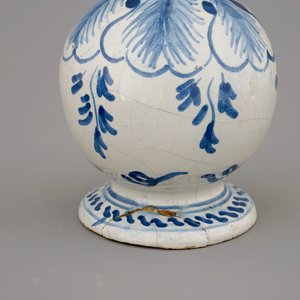 A pair of blue and white money banks, dated 1807, Makkum, Friesland — photo 7