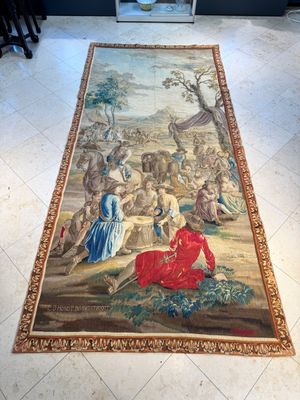 A pair of Brussels historical 'The Art of War' tapestries after Lambert De Hondt II, Judocus de Vos workshop, early 18th C. — photo 1