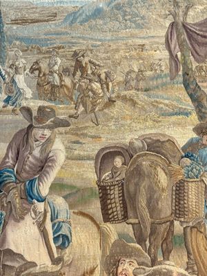 A pair of Brussels historical 'The Art of War' tapestries after Lambert De Hondt II, Judocus de Vos workshop, early 18th C. — photo 16