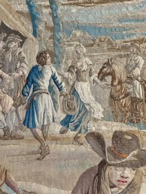 A pair of Brussels historical 'The Art of War' tapestries after Lambert De Hondt II, Judocus de Vos workshop, early 18th C. — photo 19
