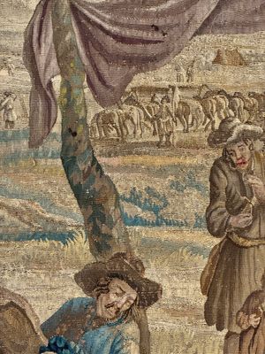 A pair of Brussels historical 'The Art of War' tapestries after Lambert De Hondt II, Judocus de Vos workshop, early 18th C. — photo 21