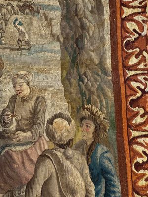 A pair of Brussels historical 'The Art of War' tapestries after Lambert De Hondt II, Judocus de Vos workshop, early 18th C. — photo 23