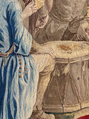 A pair of Brussels historical 'The Art of War' tapestries after Lambert De Hondt II, Judocus de Vos workshop, early 18th C. — photo 35