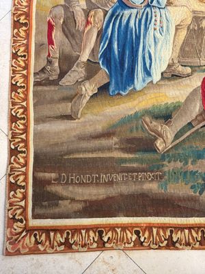 A pair of Brussels historical 'The Art of War' tapestries after Lambert De Hondt II, Judocus de Vos workshop, early 18th C. — photo 40