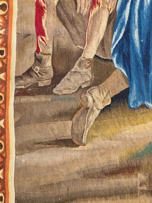 A pair of Brussels historical 'The Art of War' tapestries after Lambert De Hondt II, Judocus de Vos workshop, early 18th C. — photo 44