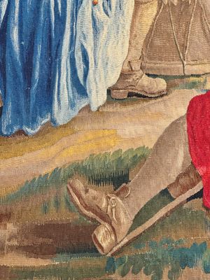 A pair of Brussels historical 'The Art of War' tapestries after Lambert De Hondt II, Judocus de Vos workshop, early 18th C. — photo 45