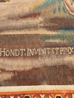 A pair of Brussels historical 'The Art of War' tapestries after Lambert De Hondt II, Judocus de Vos workshop, early 18th C. — photo 47