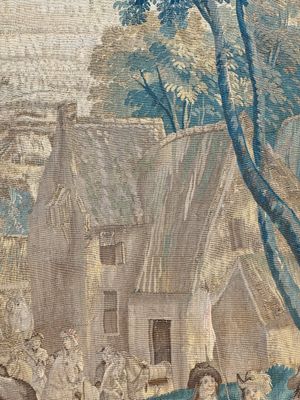 A pair of Brussels historical 'The Art of War' tapestries after Lambert De Hondt II, Judocus de Vos workshop, early 18th C. — photo 77