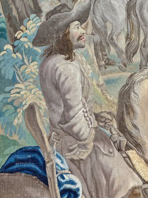 A pair of Brussels historical 'The Art of War' tapestries after Lambert De Hondt II, Judocus de Vos workshop, early 18th C. — photo 83