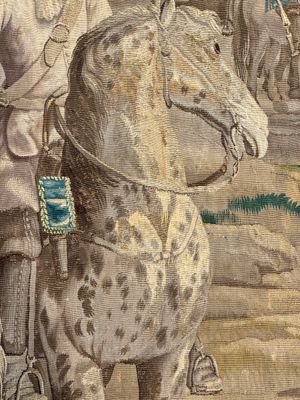 A pair of Brussels historical 'The Art of War' tapestries after Lambert De Hondt II, Judocus de Vos workshop, early 18th C. — photo 90