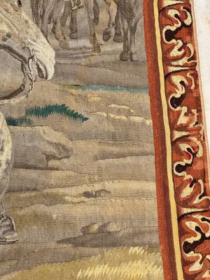 A pair of Brussels historical 'The Art of War' tapestries after Lambert De Hondt II, Judocus de Vos workshop, early 18th C. — photo 91