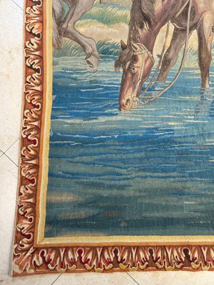 A pair of Brussels historical 'The Art of War' tapestries after Lambert De Hondt II, Judocus de Vos workshop, early 18th C. — photo 93