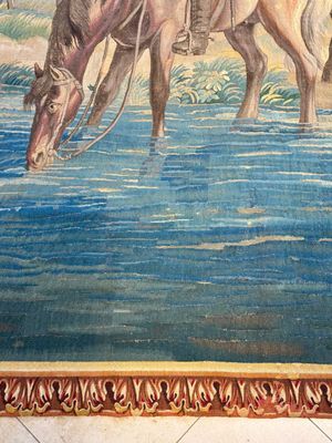 A pair of Brussels historical 'The Art of War' tapestries after Lambert De Hondt II, Judocus de Vos workshop, early 18th C. — photo 94