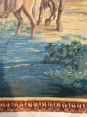 A pair of Brussels historical 'The Art of War' tapestries after Lambert De Hondt II, Judocus de Vos workshop, early 18th C. — photo 95