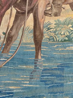 A pair of Brussels historical 'The Art of War' tapestries after Lambert De Hondt II, Judocus de Vos workshop, early 18th C. — photo 99