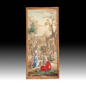 A pair of Brussels historical 'The Art of War' tapestries after Lambert De Hondt II, Judocus de Vos workshop, early 18th C. — photo 2