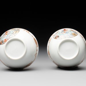 A pair of Chinese armorial cups and saucers with the arms of 'Van Reverhorst' for the Dutch market, Qianlong, ca. 1745 — 照片 9