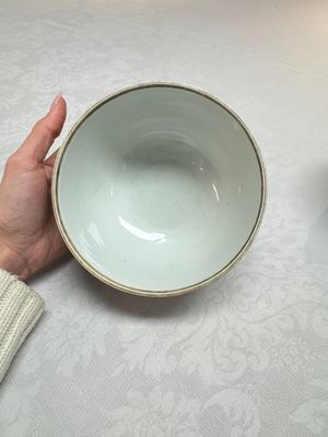 A pair of Chinese blue and white 'Bleu de Hue' covered bowls with landscape design, Phong Vu Quy Chu 風雨歸舟 marks, 19th C. — photo 35