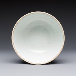A pair of Chinese blue and white 'Bleu de Hue' covered bowls with landscape design, Phong Vu Quy Chu 風雨歸舟 marks, 19th C. — photo 14