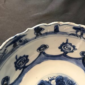 A pair of Chinese blue and white bowls, Wanli — 照片 13