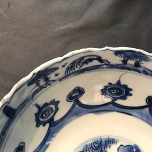 A pair of Chinese blue and white bowls, Wanli — 照片 14