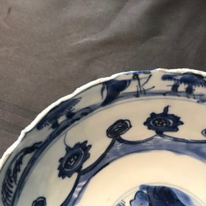 A pair of Chinese blue and white bowls, Wanli — 照片 15