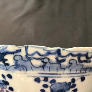A pair of Chinese blue and white bowls, Wanli — 照片 22