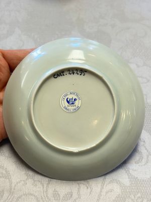 A pair of Chinese blue and white 'Ca Mau' shipwreck tea bowls and saucers — photo 26