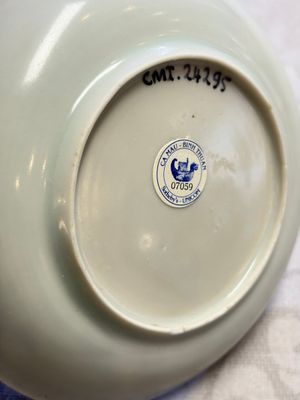 A pair of Chinese blue and white 'Ca Mau' shipwreck tea bowls and saucers — photo 27
