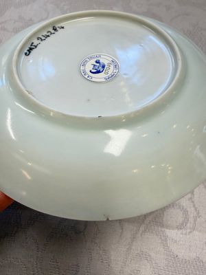 A pair of Chinese blue and white 'Ca Mau' shipwreck tea bowls and saucers — photo 40
