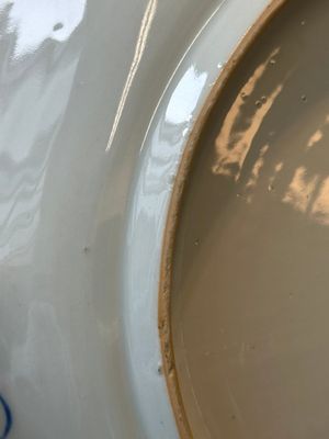 A pair of Chinese blue and white 'Cao sisters' dishes, Kangxi/Yongzheng — 照片 7