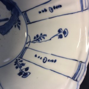 A pair of Chinese blue and white crow cups, Ming, Wanli — photo 11