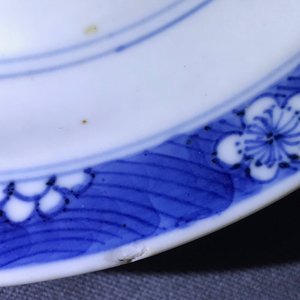 A pair of Chinese blue and white 'dragon' plates, Kangxi mark and of the period — 照片 5