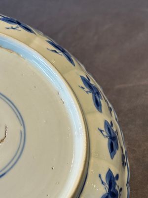 A pair of Chinese blue and white 'Long Eliza' plates, Qi Yu Bao Ding Zhi Zhen 奇玉寶鼎之珍 mark, Kangxi — 照片 23