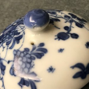 A pair of Chinese blue and white 'Long Eliza' teapots, 'Qing Yu Tang Zhi' mark, Kangxi — photo 8