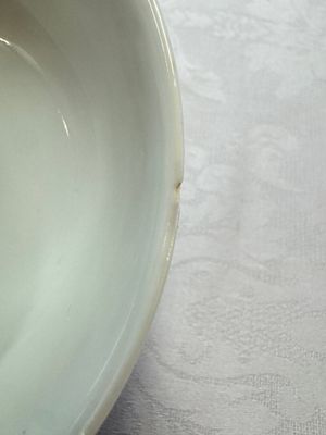 A pair of Chinese blue and white 'lotus scroll' bowls, Yongzheng mark and of the period — foto 24