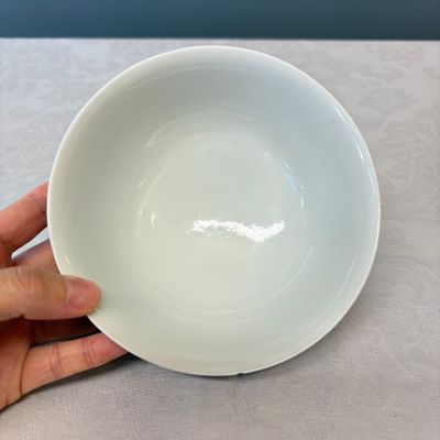 A pair of Chinese blue and white 'Poppy' bowls — foto 6