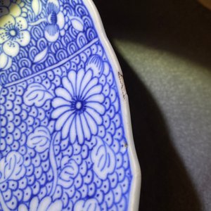 A pair of Chinese blue and white 'Romance of the Western Chamber' dishes, Qianlong — photo 6