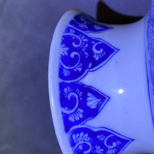 A pair of Chinese blue and white rouleau vases, Kangxi — 照片 18