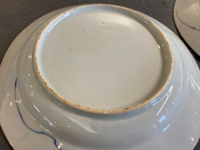A pair of Chinese blue and white 'scholars' plates, Kangxi — photo 11