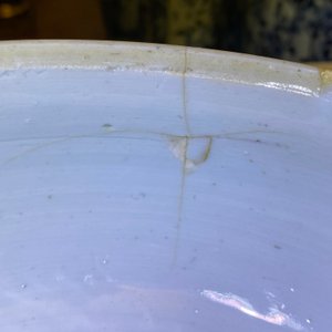A pair of Chinese blue and white tureens with ladies in a garden, Qianlong — 照片 11