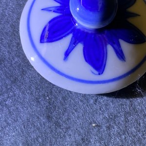A pair of Chinese blue and white vases and covers, Kangxi — 照片 10