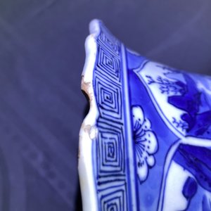 A pair of Chinese blue and white yenyen vases with figures in landscapes, Kangxi — photo 24