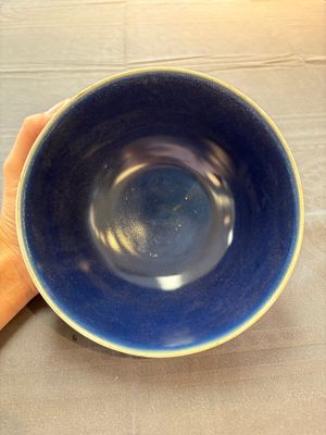A pair of Chinese blue-glazed 'Hatcher Cargo' shipwreck bowls with incised dragons, Transitional period — 照片 5