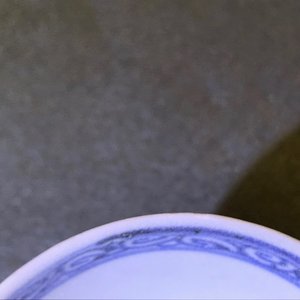 A pair of Chinese blue-glazed Hatcher Cargo stem cups, Transitional period — photo 11