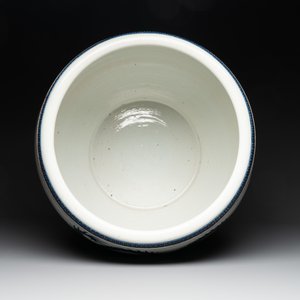A pair of Chinese blue, white and copper-red 'dragon' fish bowls, Qianlong — 照片 6
