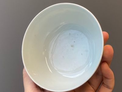 A pair of Chinese blue, white and iron-red 'dragon' bowls, Xuantong mark and of the period — 照片 12